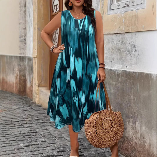Women's Innovative New Fashion Printed Dress Dresses
