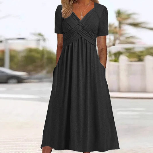 Women's Durable Summer Sleeve Dress Special Shorts