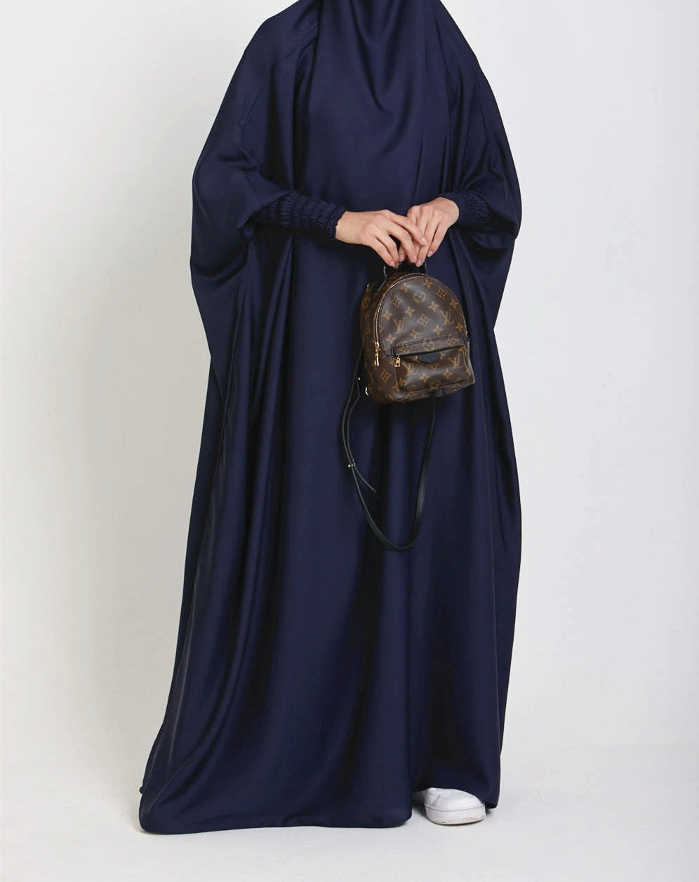 Turkish Swing Solid Color Robe Dress Dresses