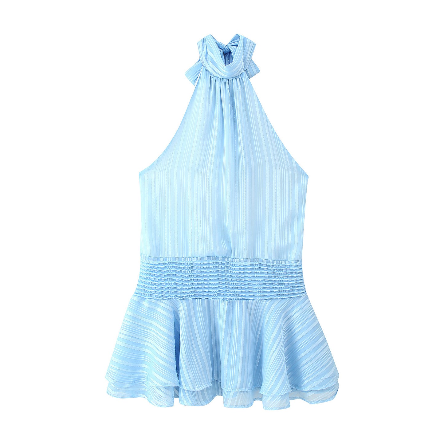 Women's Graceful Fashionable Halter Satin Dress Dresses