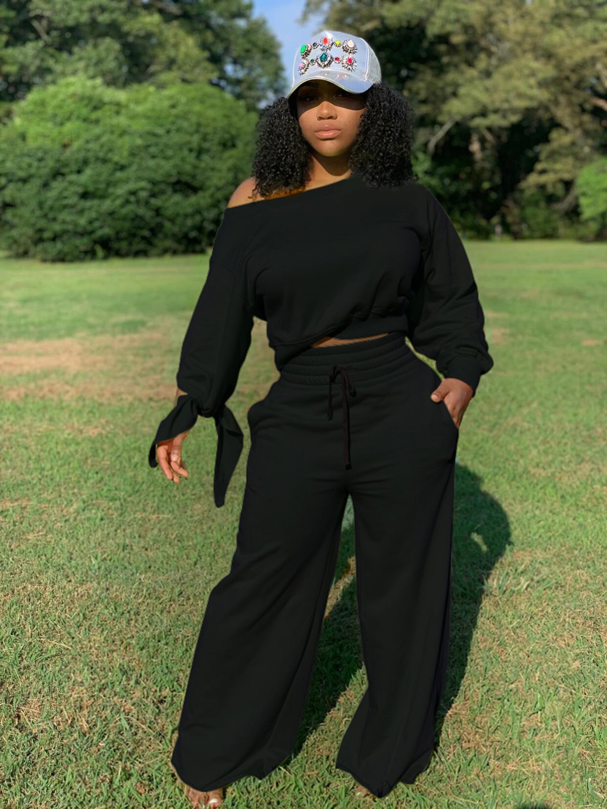 Sexy Casual Fashion Solid Color Round Suits