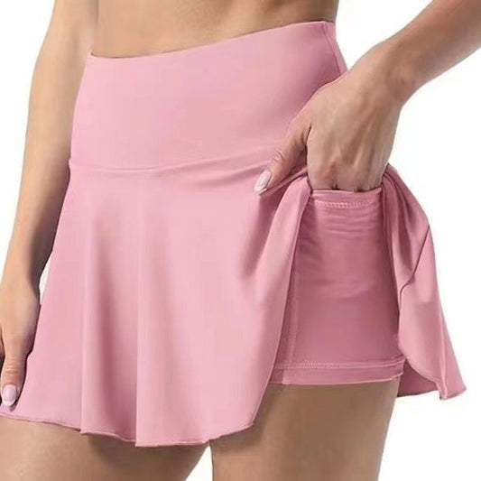 Women's Elegant Pleated Tennis High Sports Skirts