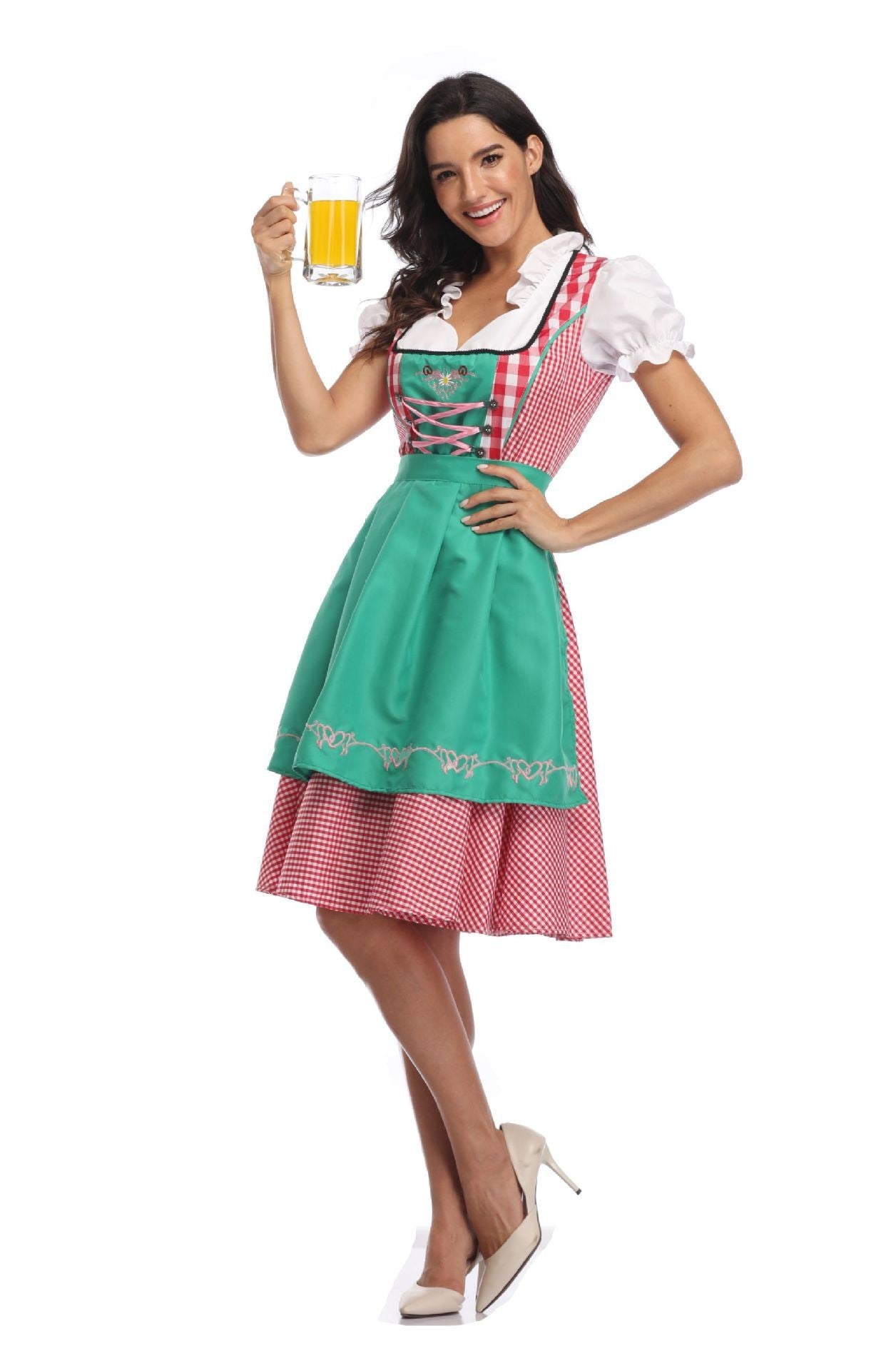 Festival Ethnic Style Banquet Activity Maid Clothing