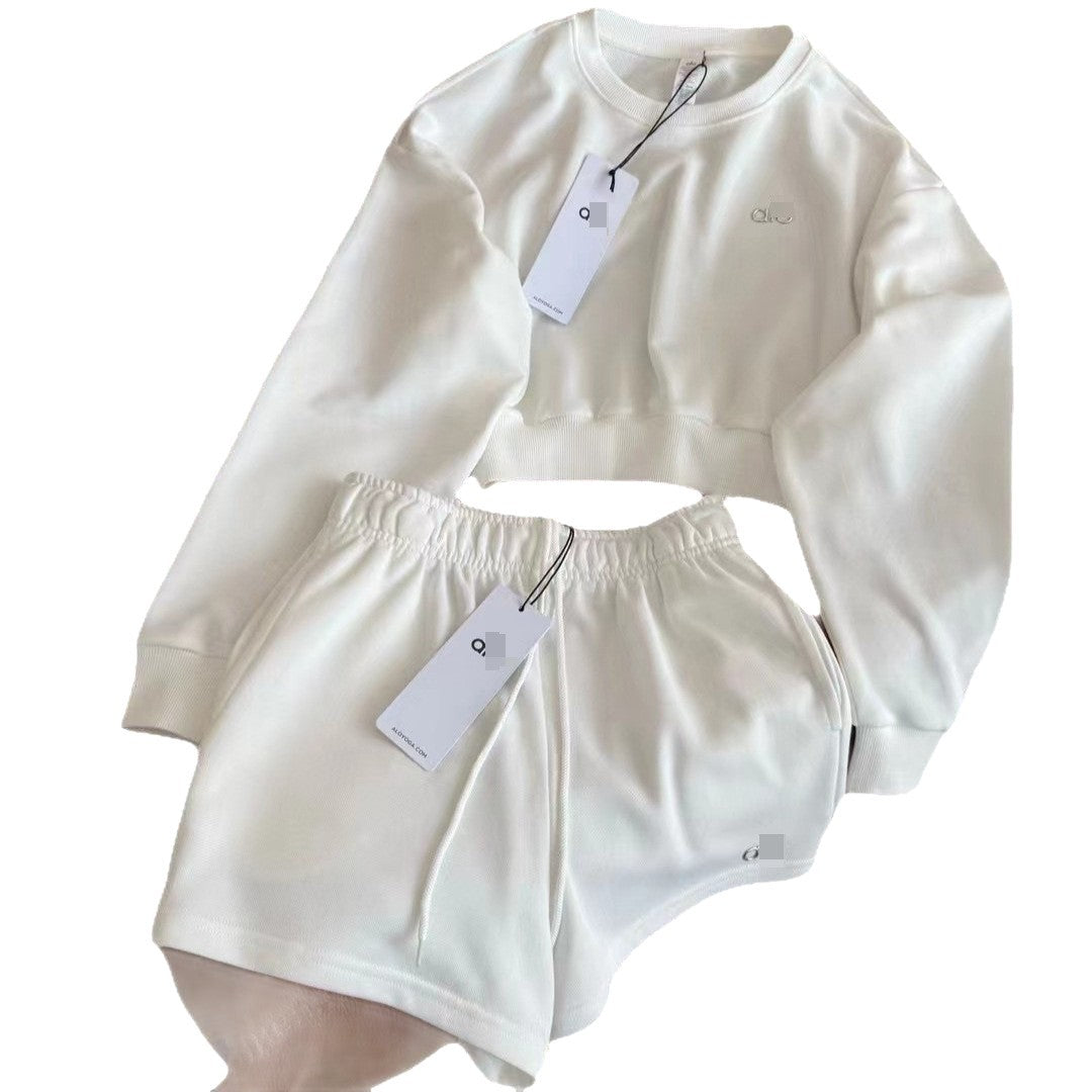 Women's & Men's Elastic Waist Sports Fashion Casual Suit