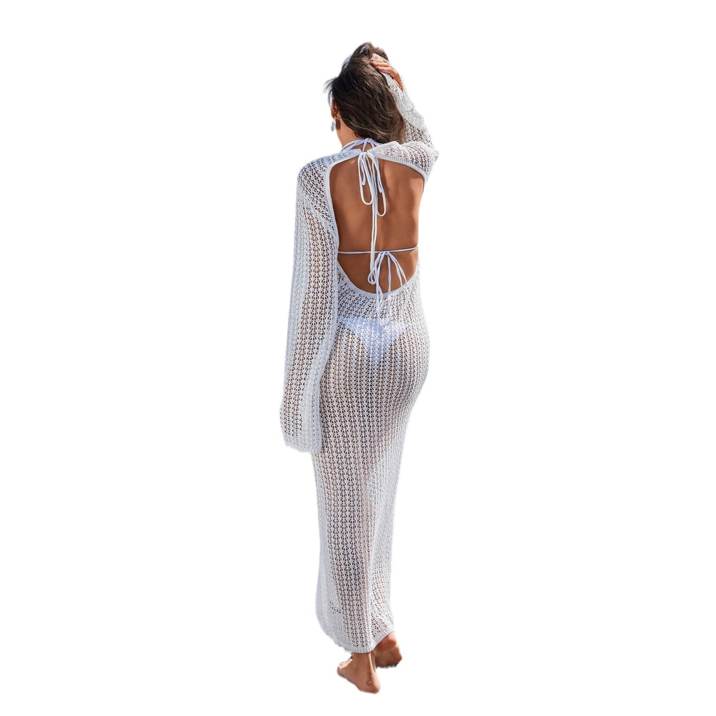 Women's Summer Street Hipster Knitted Pullover A- Dresses