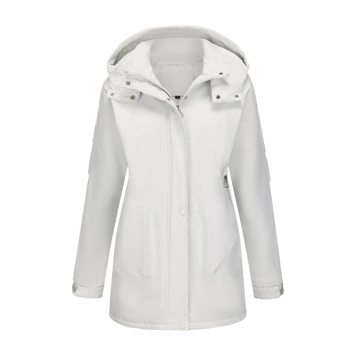 Women's Detachable Windproof Warm Mountaineering Casual Shell Coats