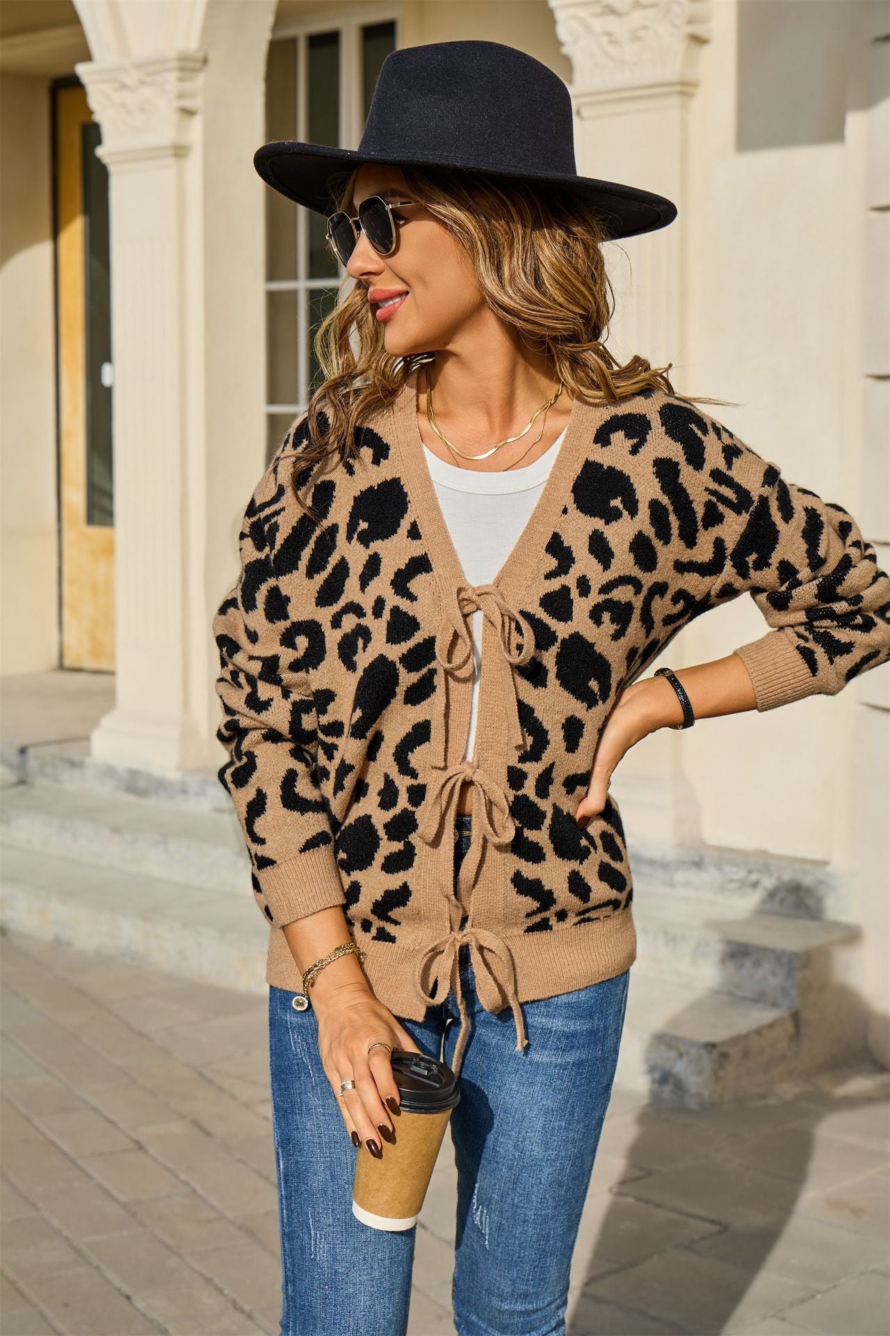 Women's Autumn Loose Idle Wind Rope Knitted Women's Sweater