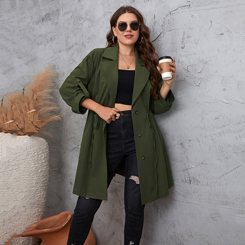 Development Design Simple Graceful Style Collar Coats