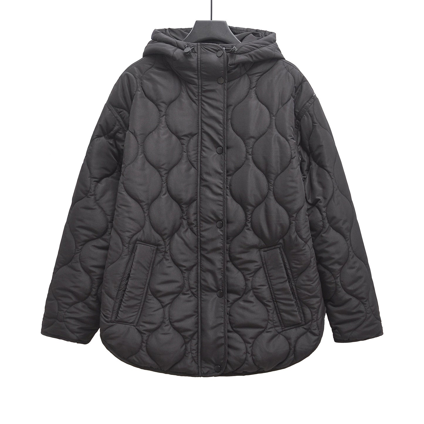 American Winter Hot Hooded Long Sleeve Cotton Coats