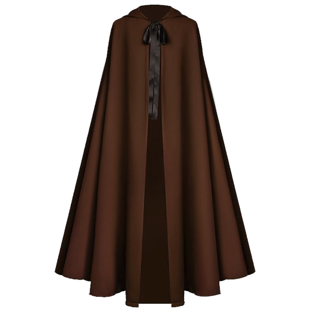 Medieval Death Cloak Halloween Stage Performance Dress