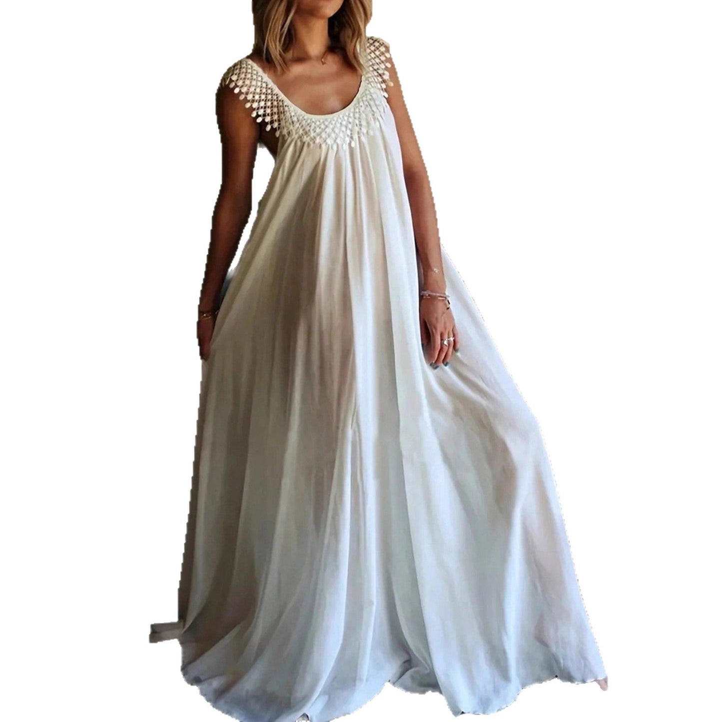 Graceful Women's Long High Sense Temperament Dress