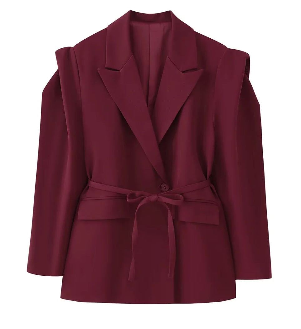 Women's Comfortable Cool Graceful Wide Shoulder Coats