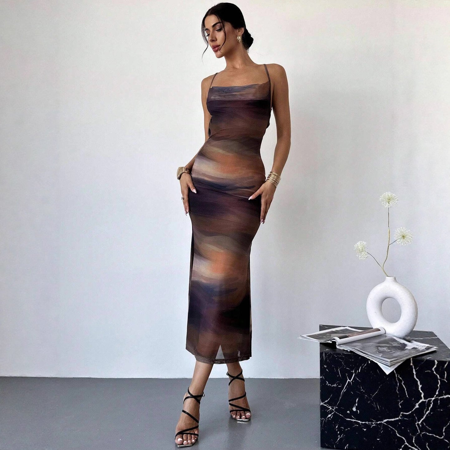 Women's Fashion Mesh Slimming High Sense Small Clothing