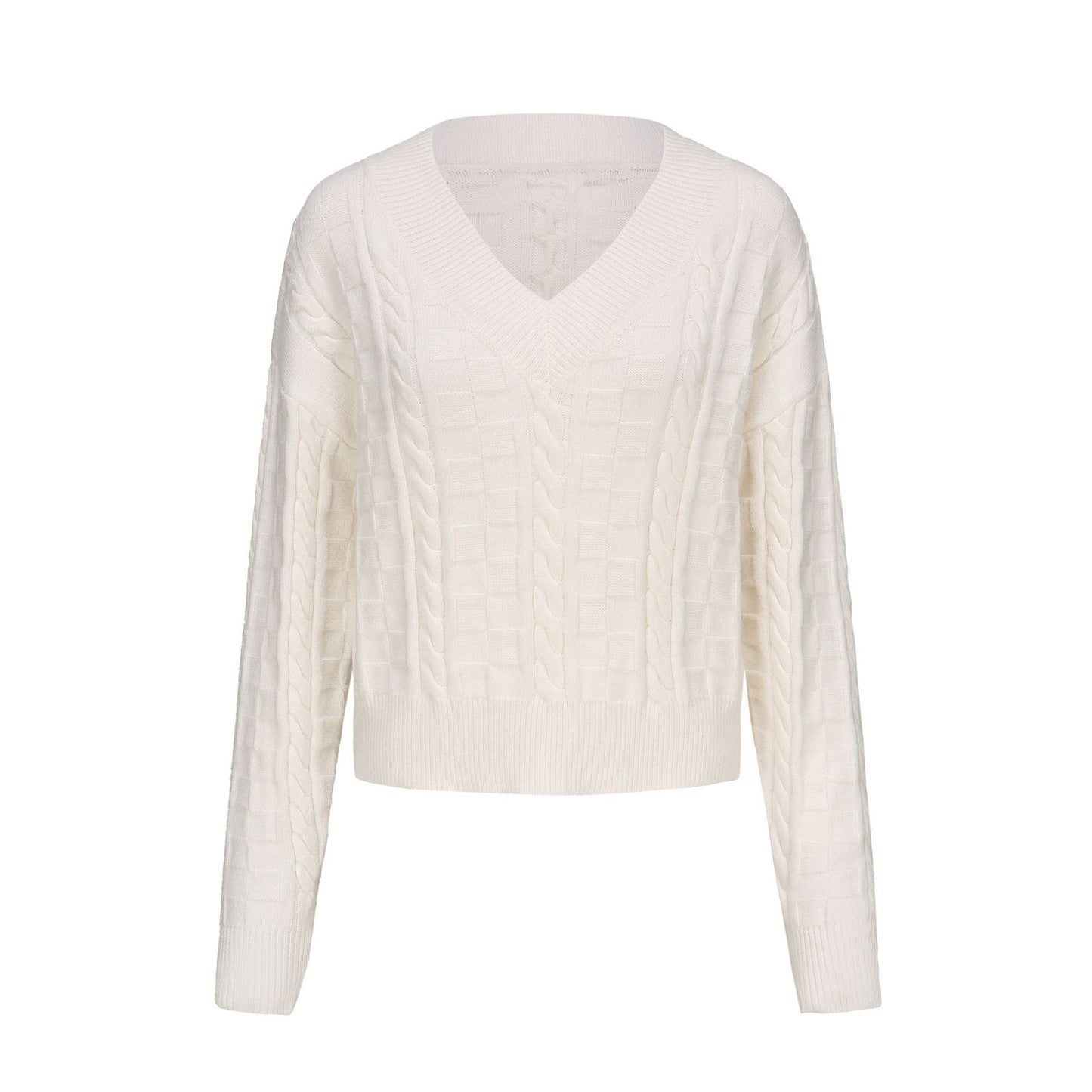 Innovative Elegant Classic Long Sleeve Pullover Women's Sweater