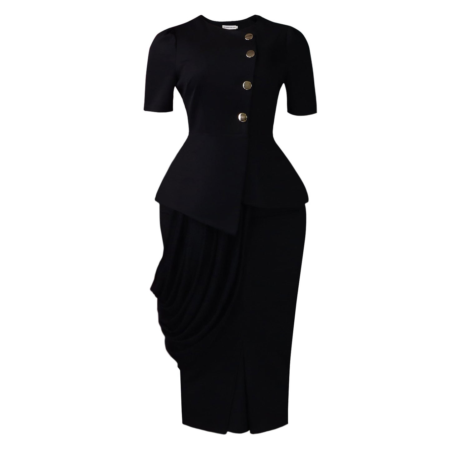 Women's Fashionable Elegant Hip Two-piece African Tops