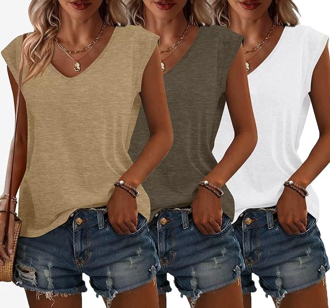 Women's Simple Solid Color Cover Sleeve Loose Blouses