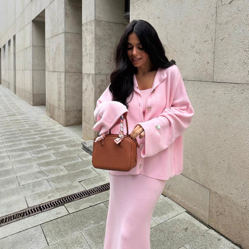 Women's Autumn Sweet Style Loose Slim Fit Suits
