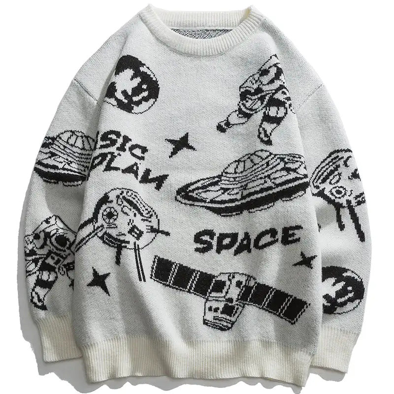 Women's & Men's & Street Gothic Autumn Pullover Knitwear