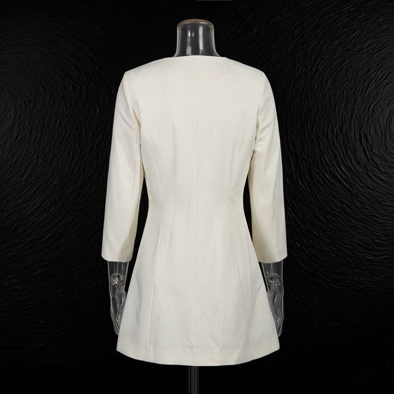 Autumn Stylish Simple Versatile Solid Color Coats